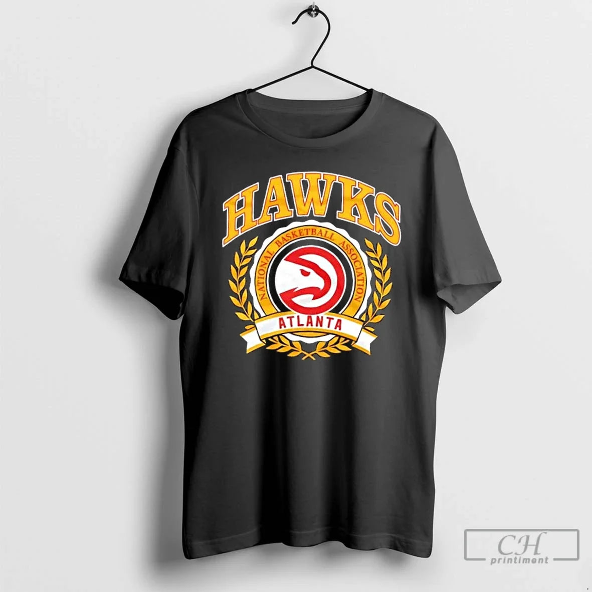Classic Atlanta Hawks National Basketball Association Crest T-Shirts