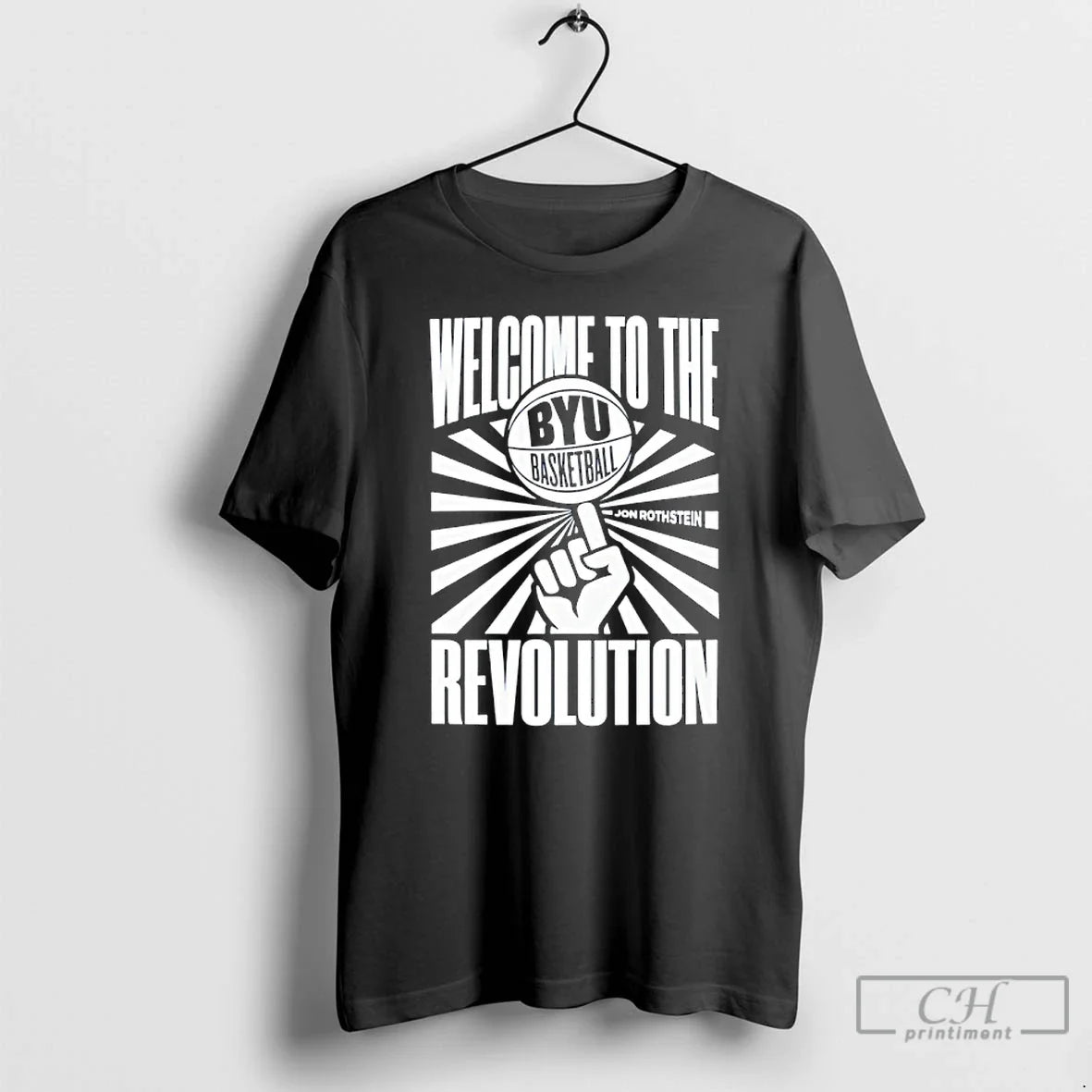 Classic Byu Basketball Welcome Revolution Jon Rothstein T-Shirts