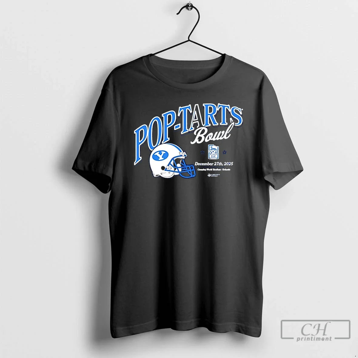 Classic Byu Cougars 2025 Pop Tarts Bowl Helmet T-Shirts