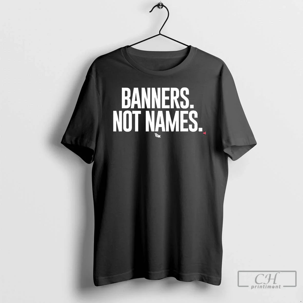 Classic Banners Not Names Nebraska T-Shirts