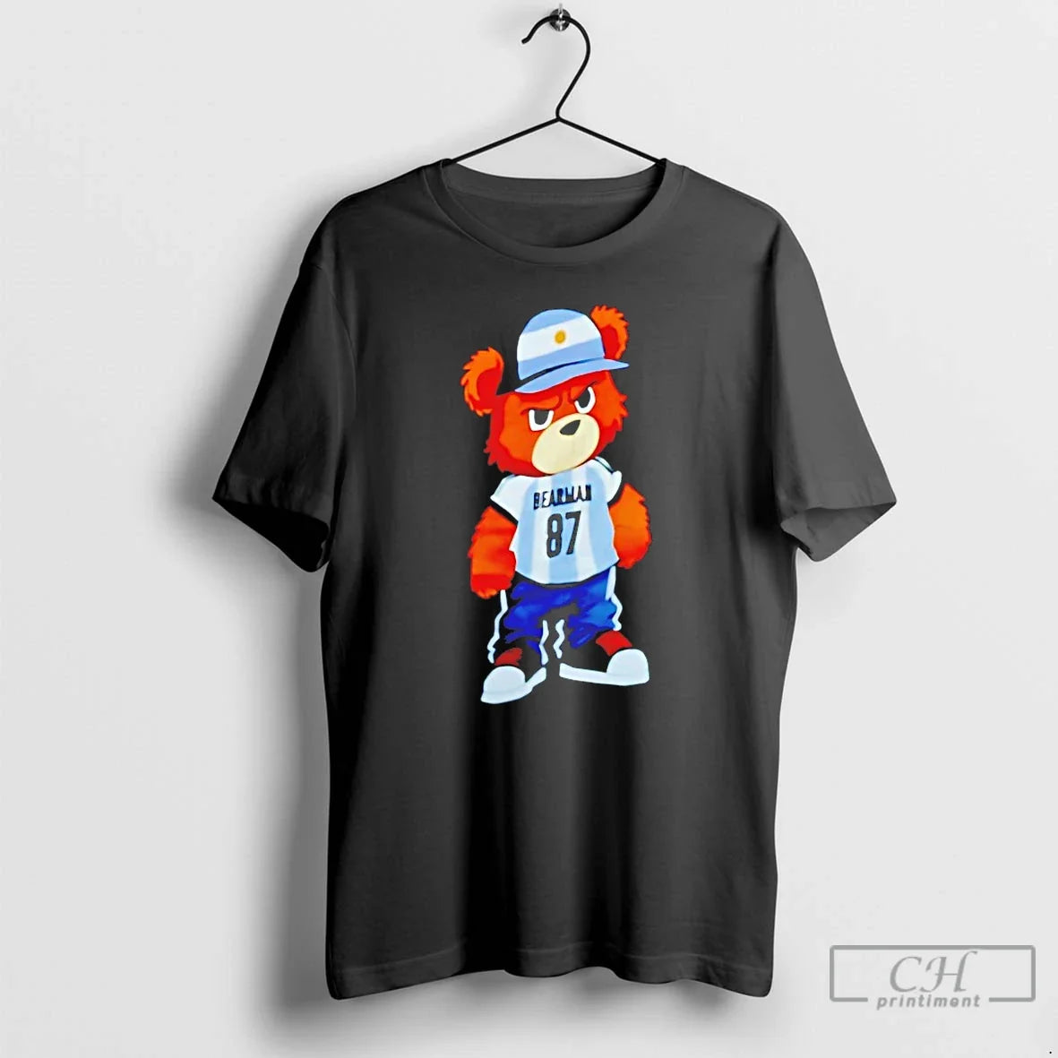 Classic Bearman 87 Teddy Bear T-Shirts