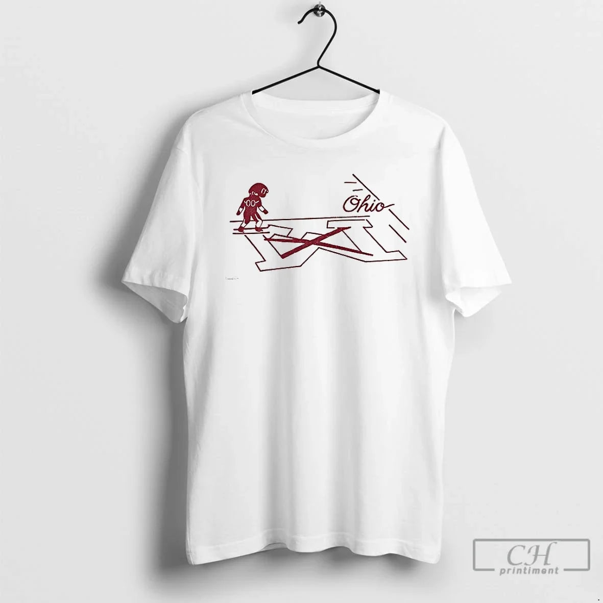 Classic Brutus Ohio State Snow Fan Football Erase M T-Shirts