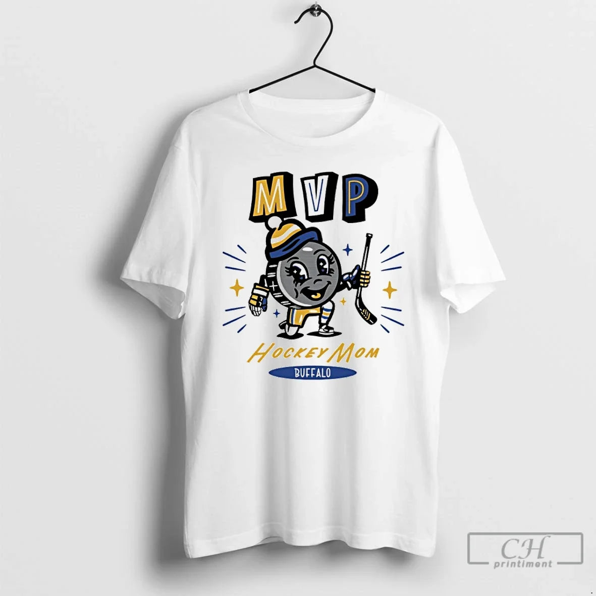 Classic Buffalo Sabres 2025 Mvp Hockey Mom T-Shirts