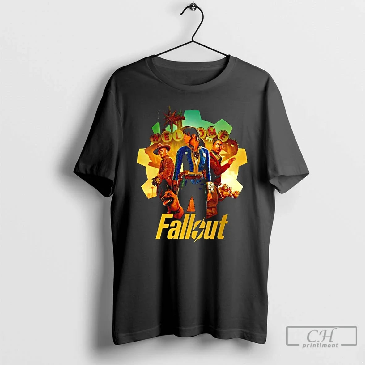 Classic Fallout New Vegas Trio T-Shirts