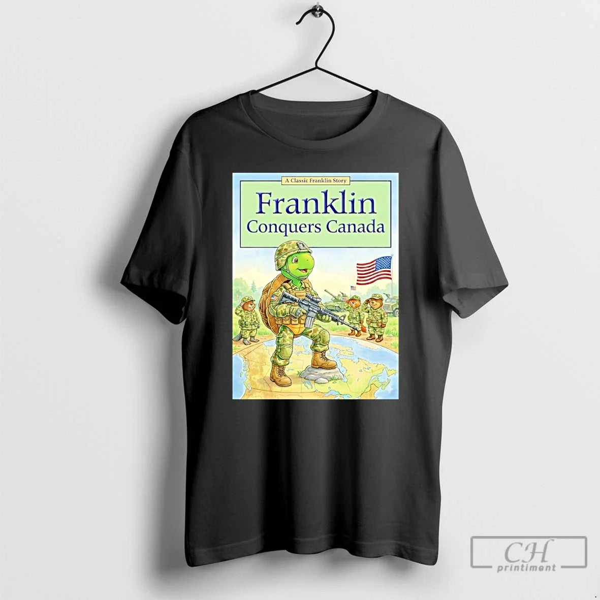 Classic Franklin Conquerors Canada T-Shirts