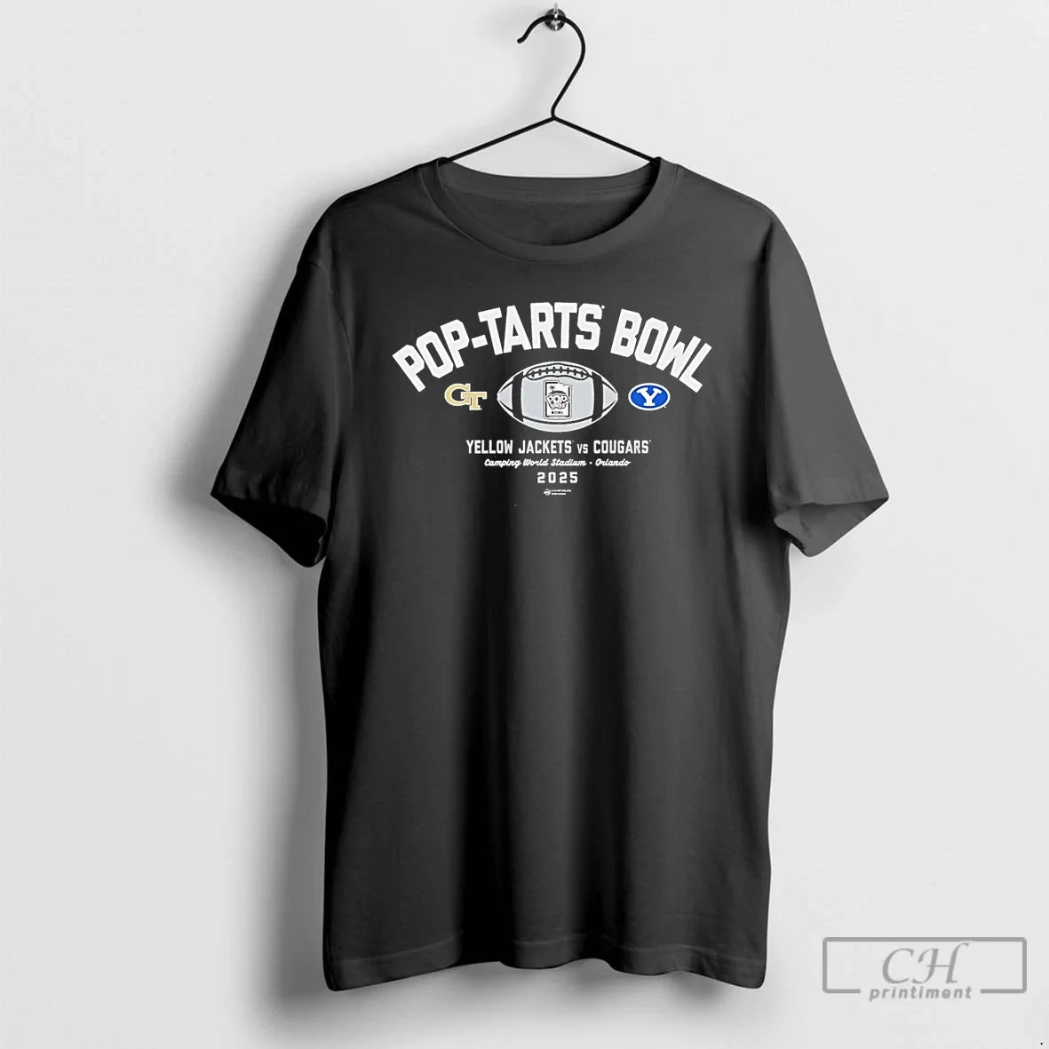 Classic Georgia Tech Yellow Jackets Vs Byu Cougars 2025 Pop Tarts Bowl T-Shirts