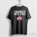 Classic I Married This Ohio State Logo T-Shirts