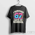 Classic I Survived 67 Days School Funny Meme Teacher T-Shirts