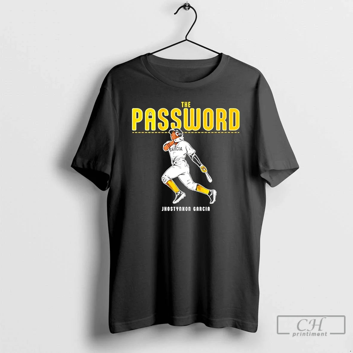 Classic Jhostynxon Garcia Pittsburgh Pirates Password T-Shirts