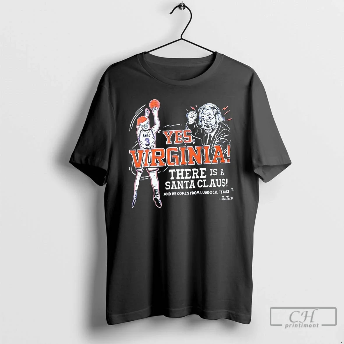Classic Joe Tait Yes Virginia There Is Santa Claus T-Shirts