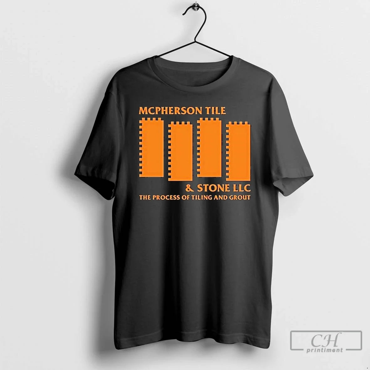 Classic Mcpherson Tile Stone Llc Process Tiling Grout T-Shirts