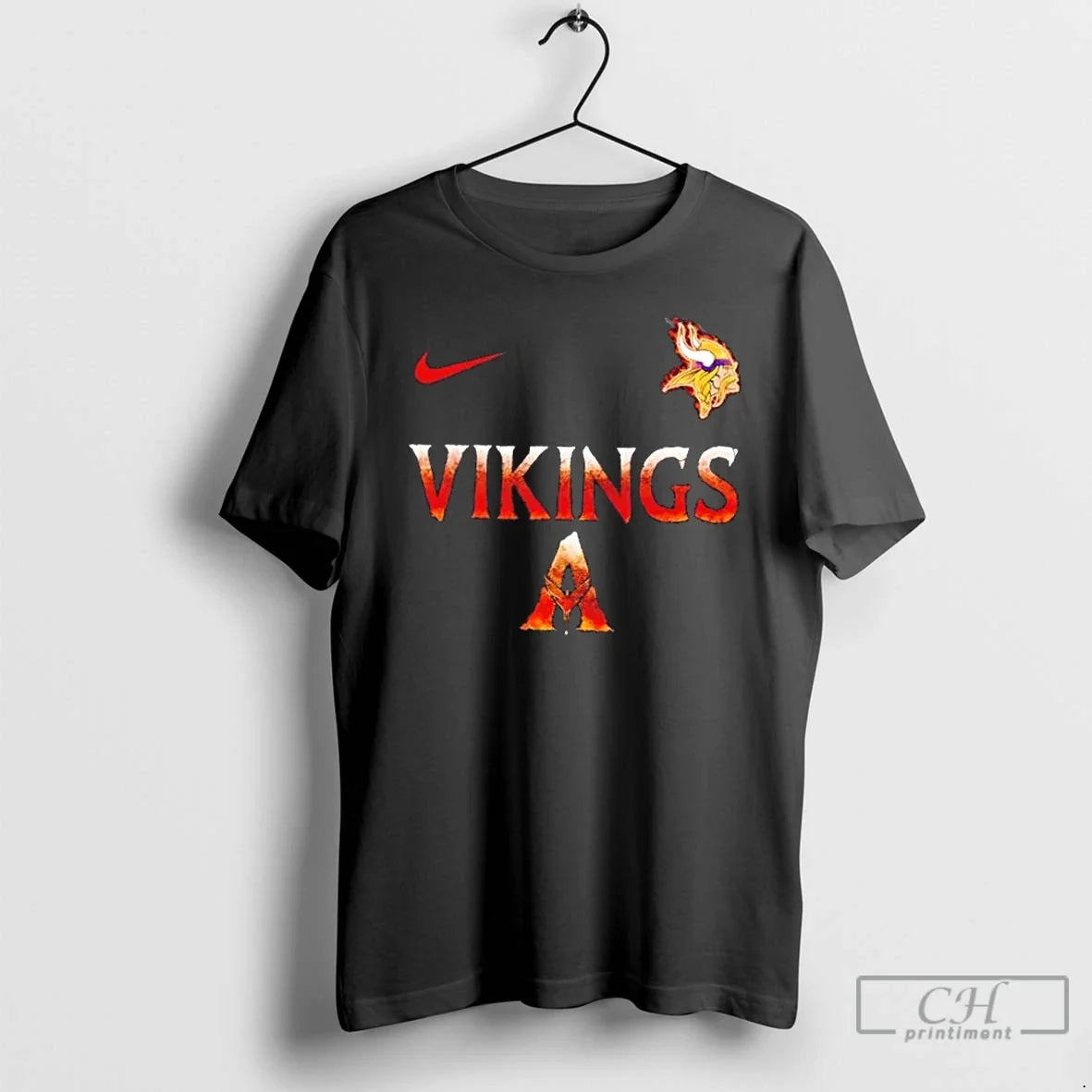 Classic Minnesota Vikings X Avatar Your Goddess Has No Dominion Here T-Shirts