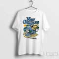Classic Pelican New Orleans Tulane Green Wave Football Art Vintage T-Shirts