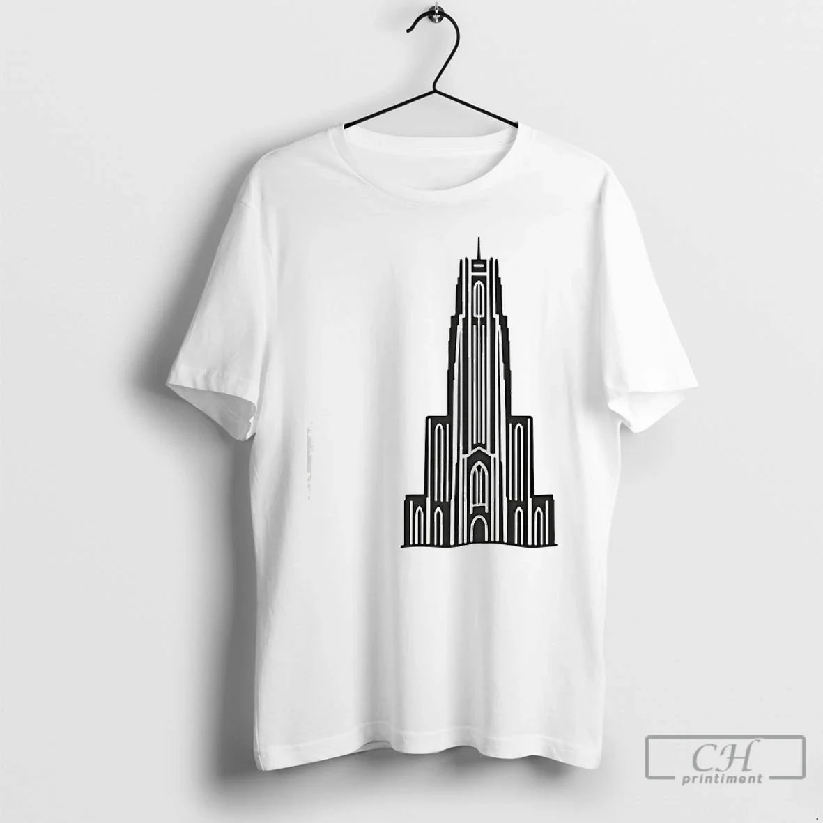 Classic Pitt Cathedral Learning T-Shirts