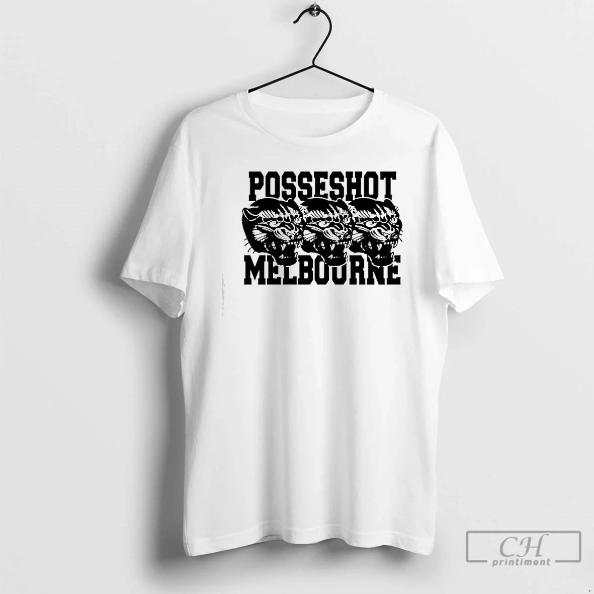Classic Posseshot Melbourne Triple Panther T-Shirts