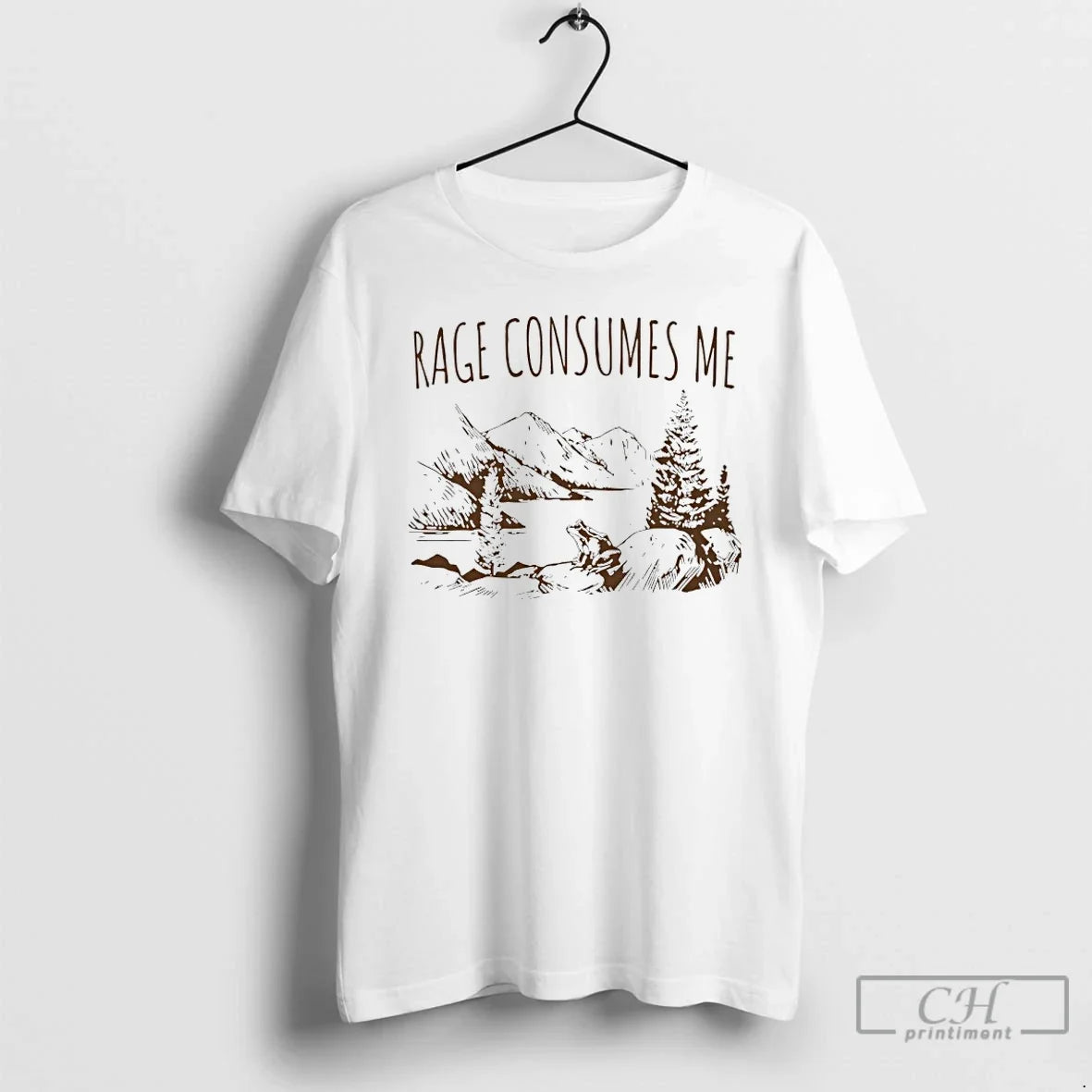 Classic Rage Consumes Me T-Shirts