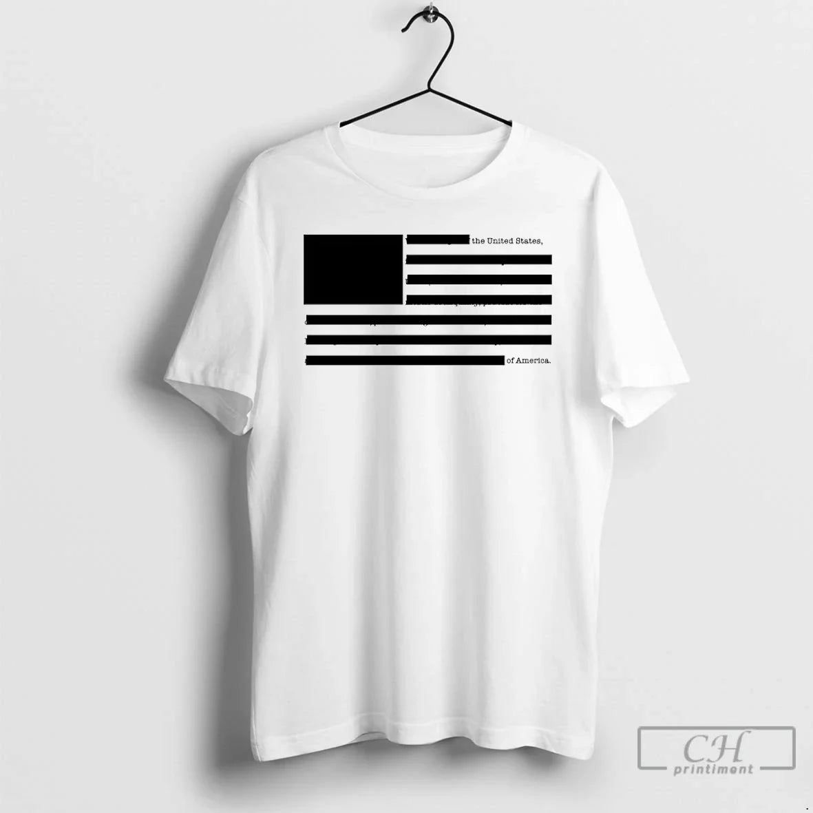 Classic Redacted Preamble United States America T-Shirts