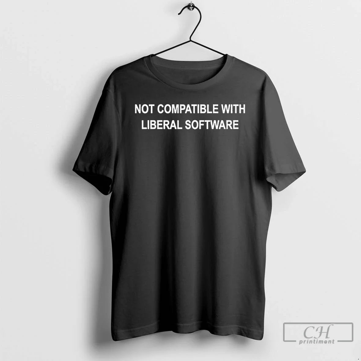 Classic Sami Nathaniel Not Compatible Liberal Software T-Shirts