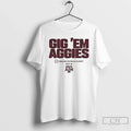 Classic Texas Am Aggies Football 2025 Cfp Team Slogan College Football Playoff 2025 2026 T-Shirts