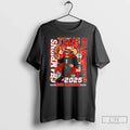 Classic Texas Tech Red Raiders 2025 Big 12 Conference Champions Mascot Logo T-Shirts
