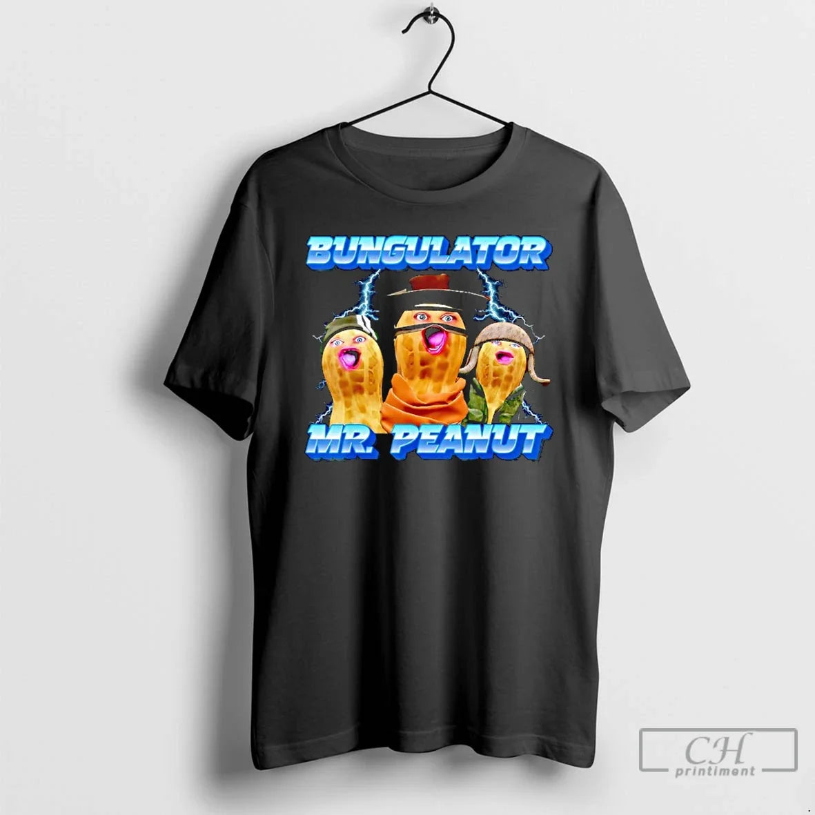 Classic Burnt Peanut Goop Mr Peanut Bungulator T-Shirts