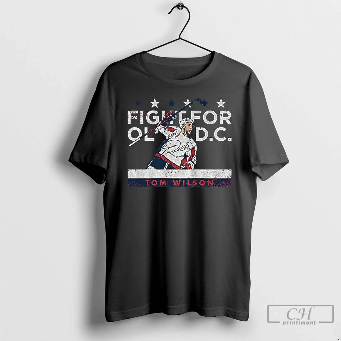 Classic Tom Wilson Washington Capitals Nhl Fight Old Dc T-Shirts