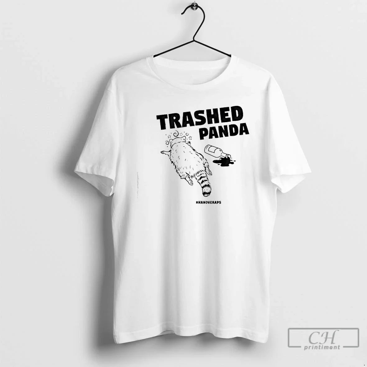 Classic Trash Panda Racoon Gets Drunk T-Shirts