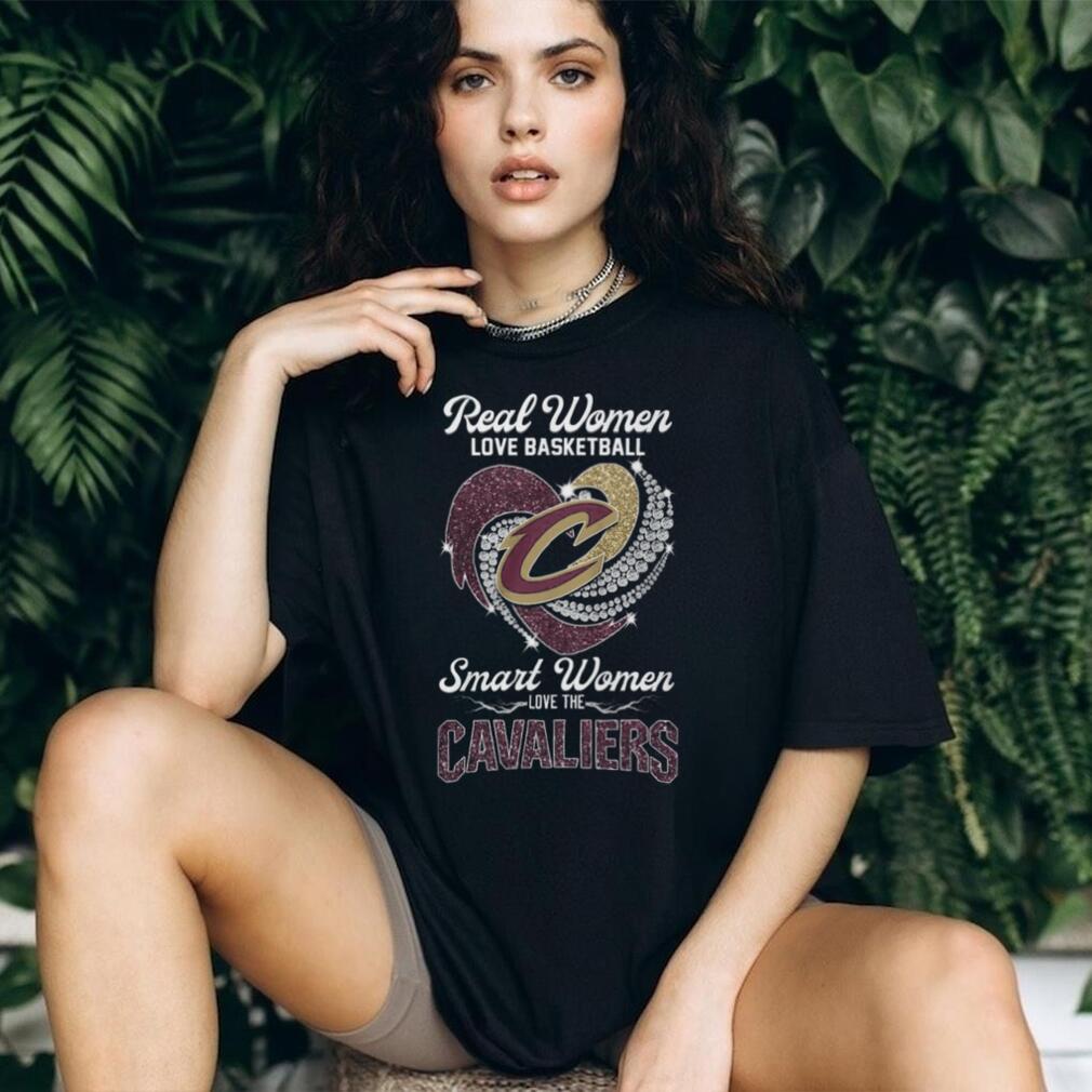 Cleveland Cavaliers Basketball Real Women Sparkle Fan T Shirt
