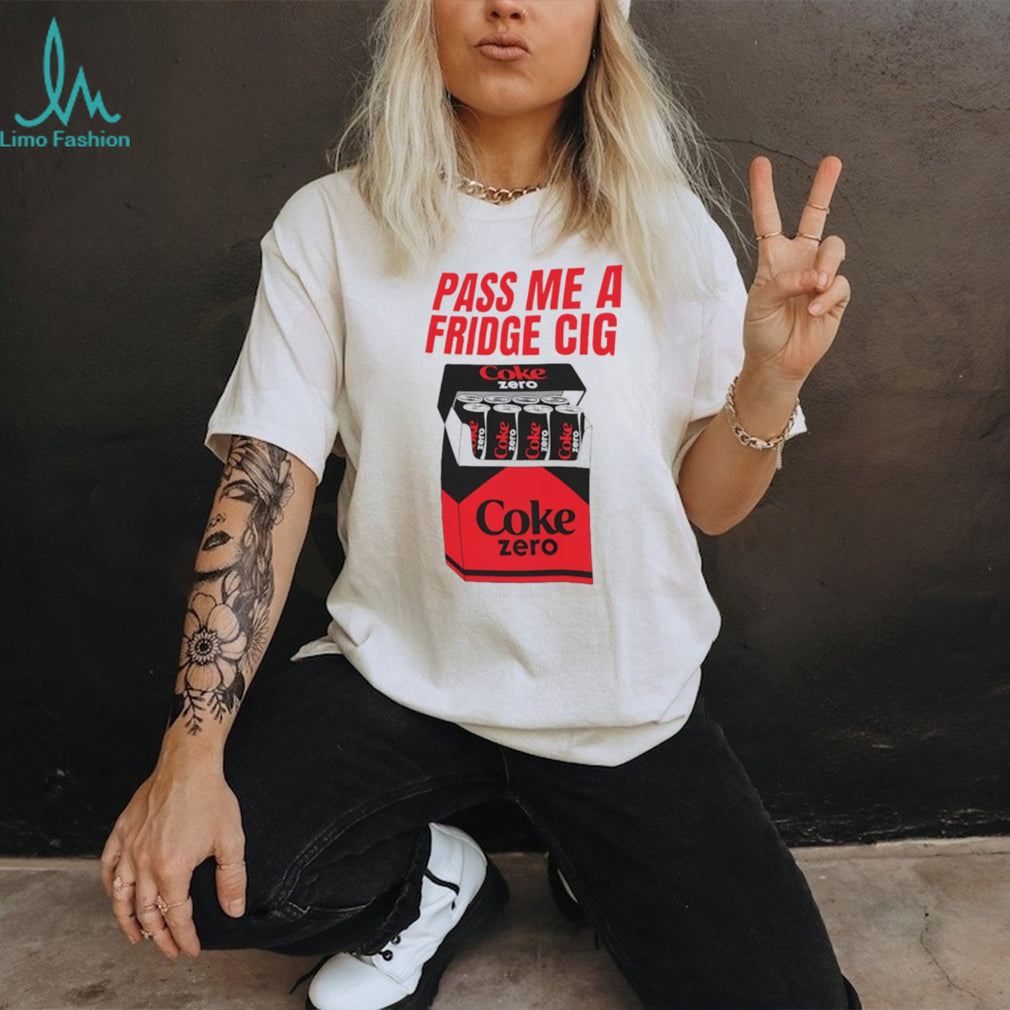 Coke Zero Soda Can Pack Fridge Cigarette Parody Retro Soft Drink Men Women T Shirt