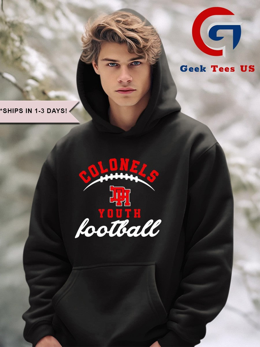 Colonels Youth Football logo shirt Unisex , , , Long Sleeve Tee