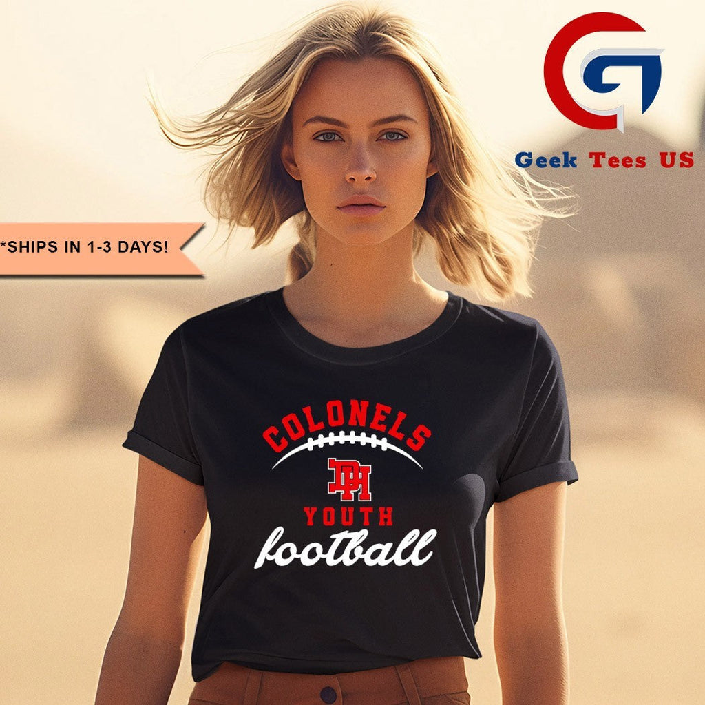 Colonels Youth Football logo shirt Unisex , , , Long Sleeve Tee