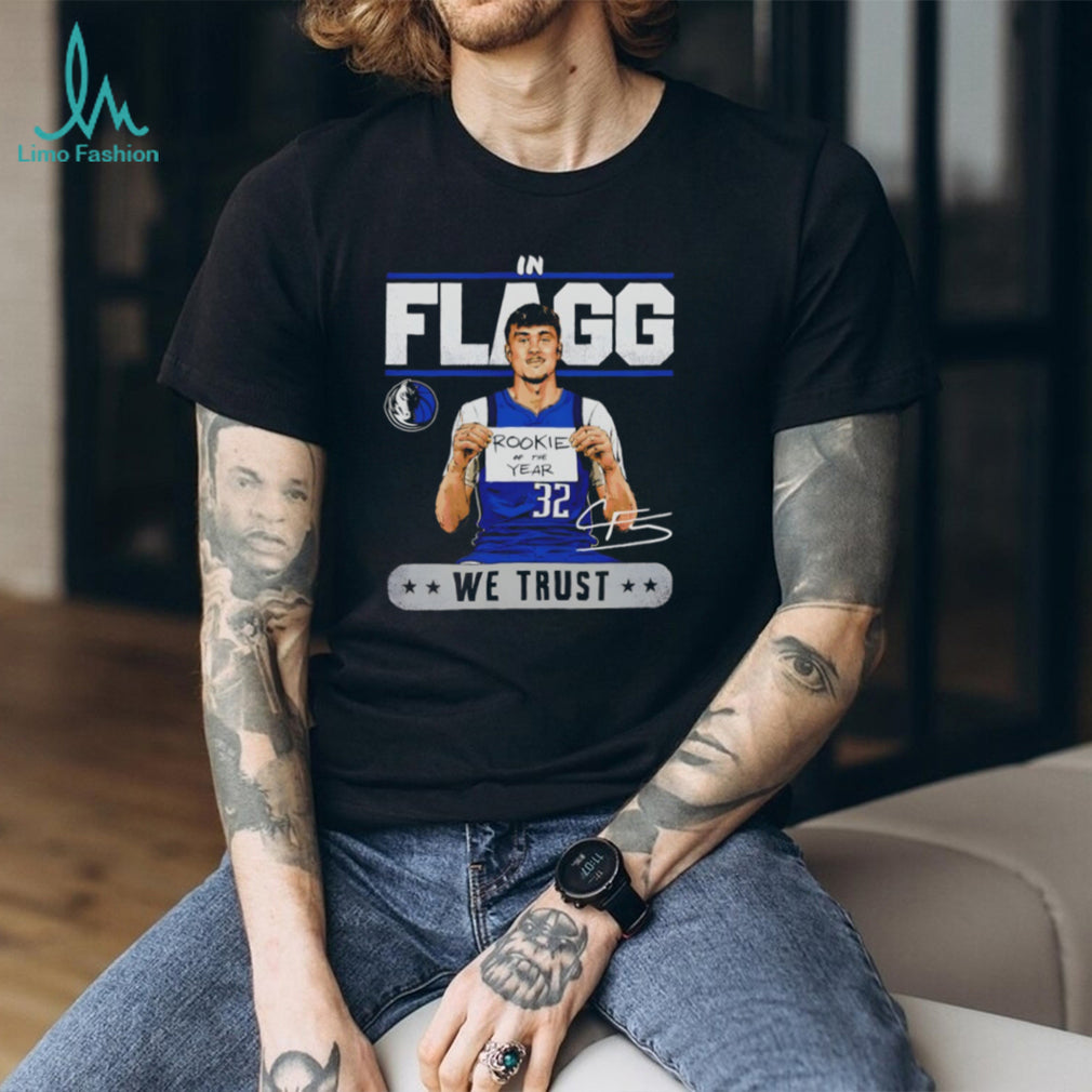 Cooper Flagg In Flagg We Trust Rookie of the Year Basketball Fan T Shirt