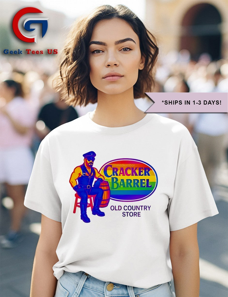Cracker Barrel Pride logo shirt Unisex , , , Long Sleeve Tee