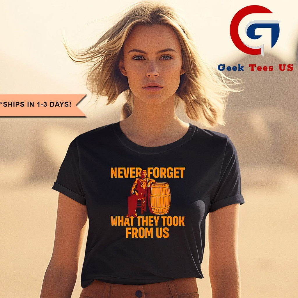 Cracker Barrel never forget what they took from us shirt Unisex , , , Long Sleeve Tee