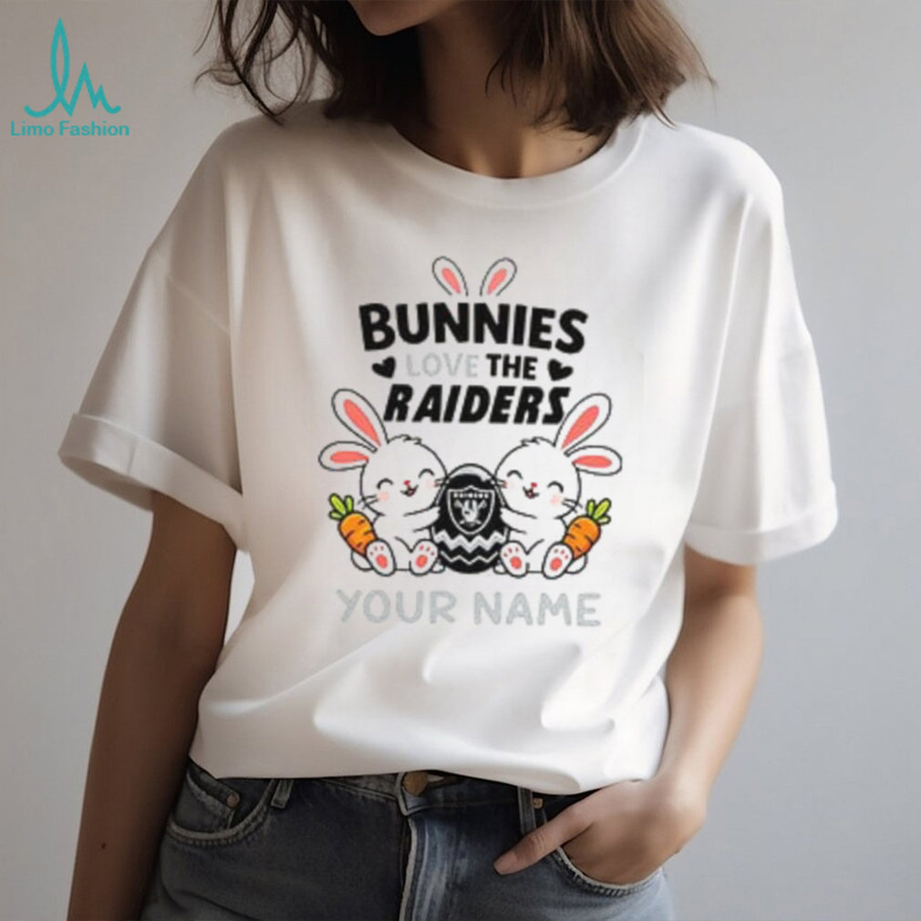 Custom Raiders Easter Bunny Stuffed T Shirt