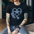 Dallas Cowboys Heart Stethoscope Nursing Life Football T Shirt