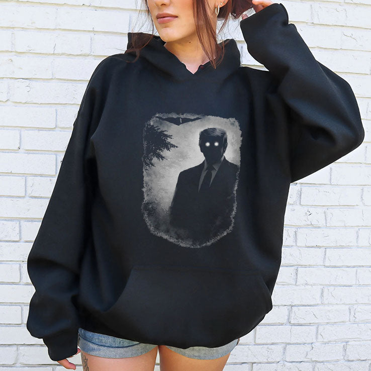 Dark Shadow Figure Mysterious Silhouette Trump Shirt