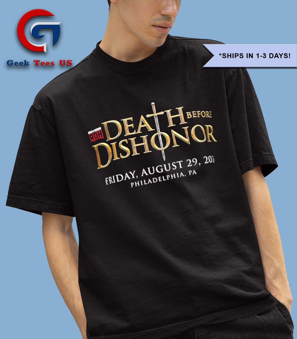 Death Before Dishonor and ROH 2025 shirt Unisex , , , Long Sleeve Tee