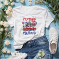 Detroit Pistons Mascot Hooper Muscle Car Playoffs Streetwear T Shirt