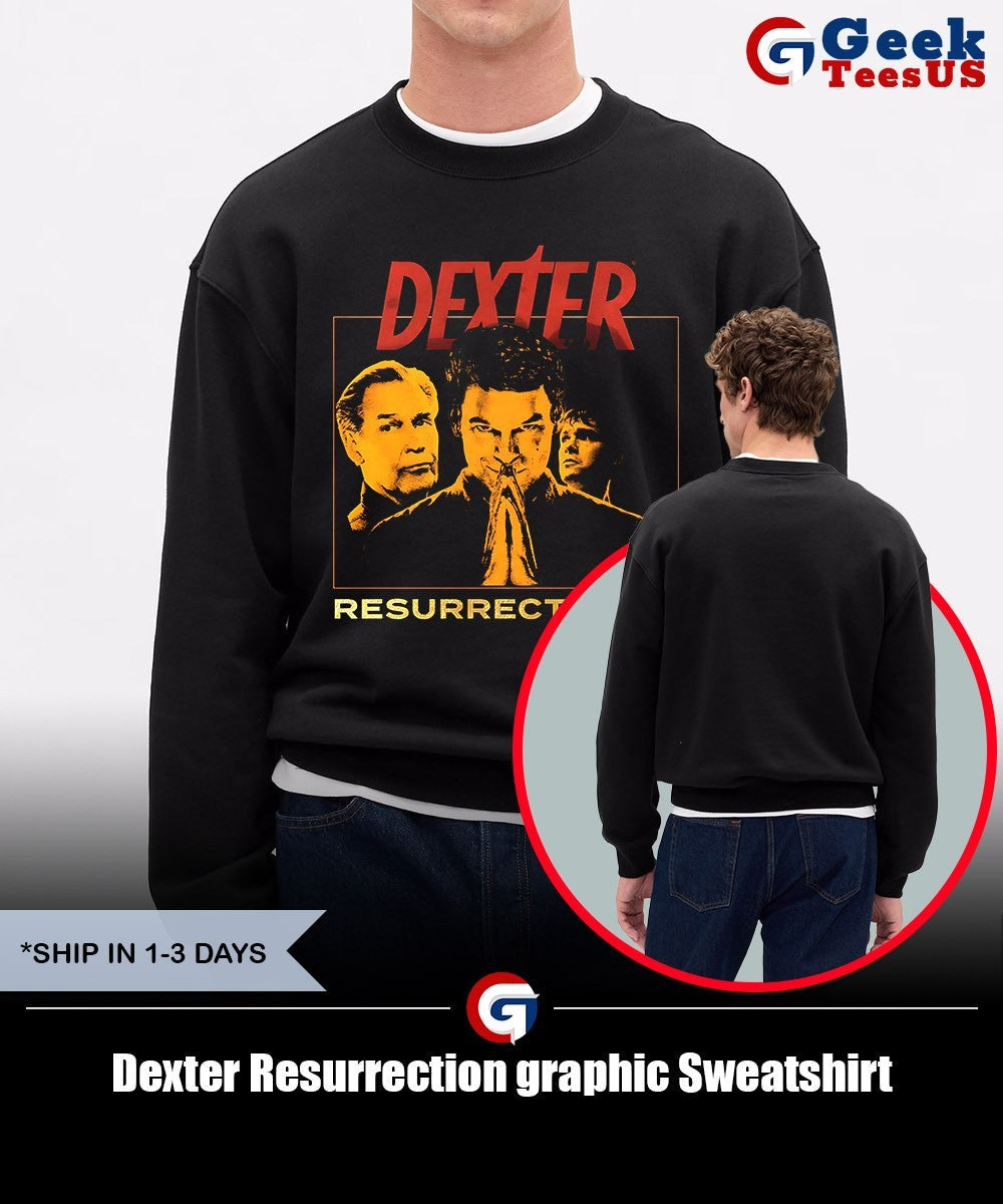 Dexter Resurrection graphic shirt Unisex , , , Long Sleeve Tee