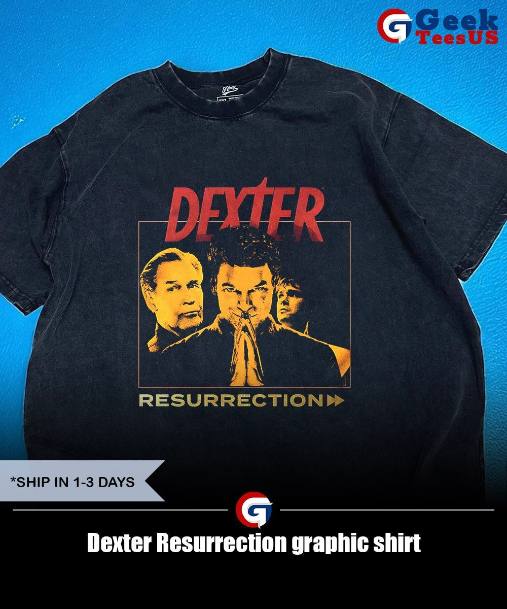 Dexter Resurrection graphic shirt Unisex , , , Long Sleeve Tee