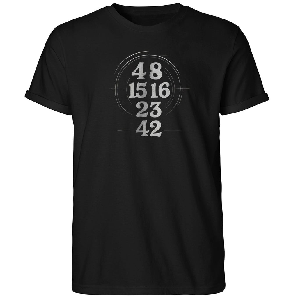 Dharma Initiative Retro Sci-Fi LOST Numbers Shirt