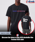 Discover the future of film 56Th Nashville Film Festival 2025 shirt Unisex , , , Long Sleeve Tee