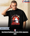 Don Buford Baltimore Orioles Gritty signature shirt Unisex , , , Long Sleeve Tee