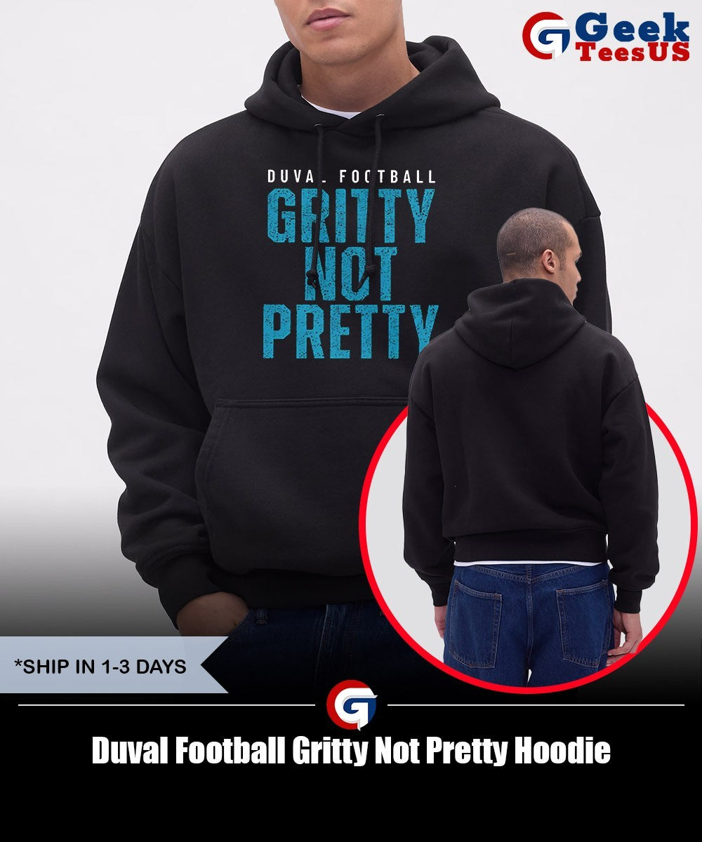 Duval Football Gritty Not Pretty shirt Unisex , , , Long Sleeve Tee