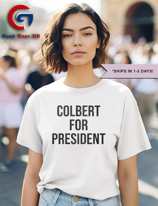 Emma Thompson wore Colbert For President shirt Unisex , , , Long Sleeve Tee