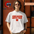 Engaged into this Raglan Travis Kelce Kansas City Chiefs shirt Unisex , , , Long Sleeve Tee