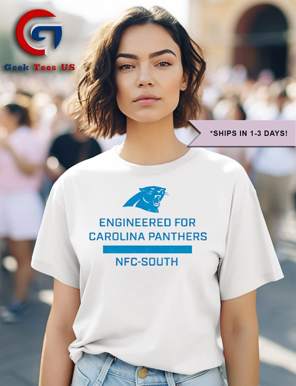 Engineered For Carolina Panthers NFC-South logo shirt Unisex , , , Long Sleeve Tee