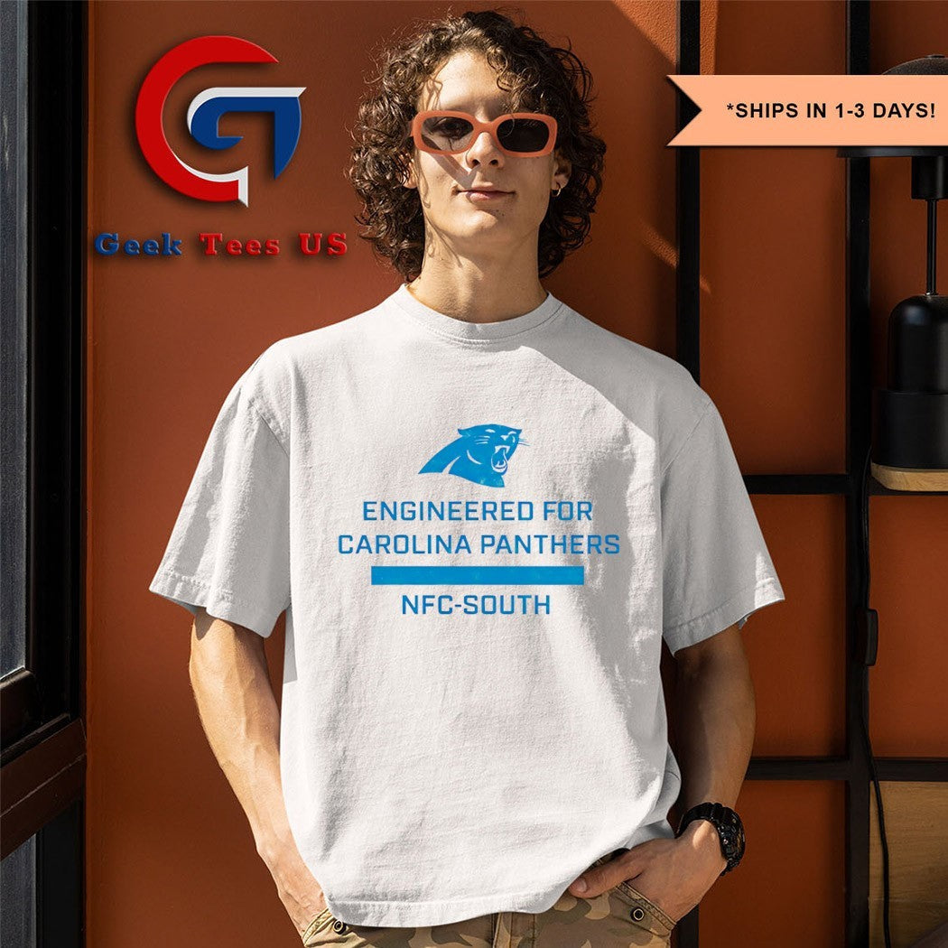 Engineered For Carolina Panthers NFC-South logo shirt Unisex , , , Long Sleeve Tee