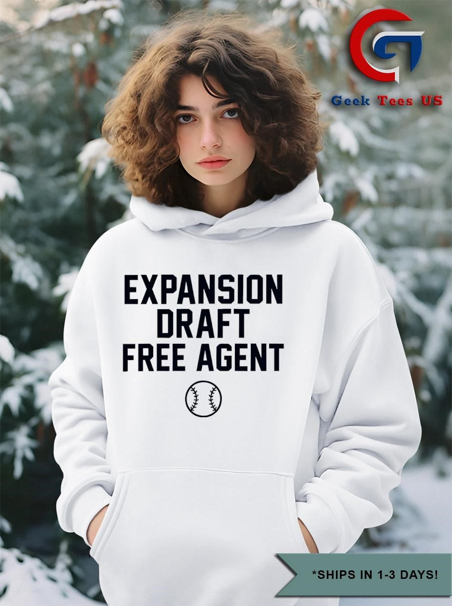 Expansion draft free agent baseball shirt Unisex , , , Long Sleeve Tee
